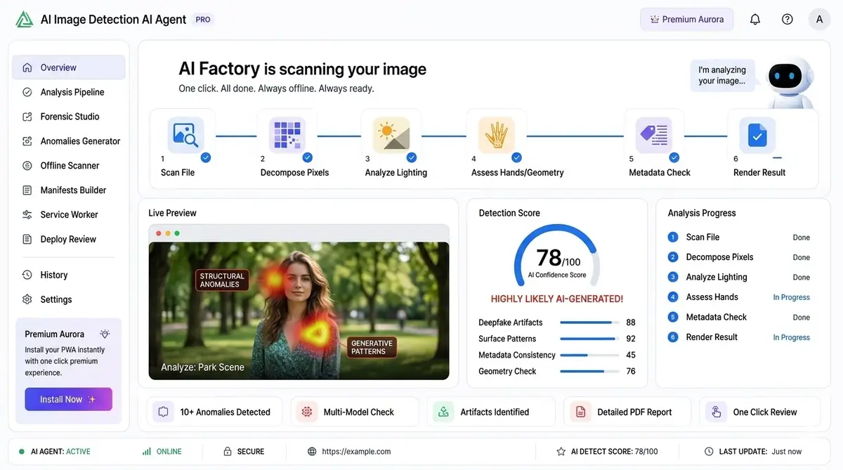 AI gardening Game Master — example of the AI tool dashboard software